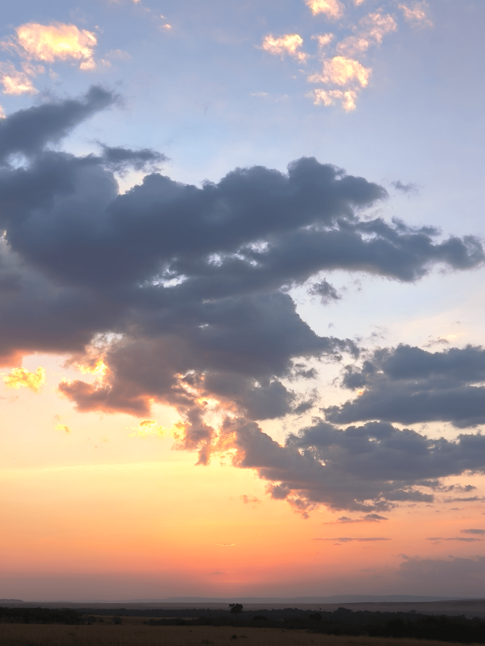 What a beautiful sunset π β by Frank Kioko