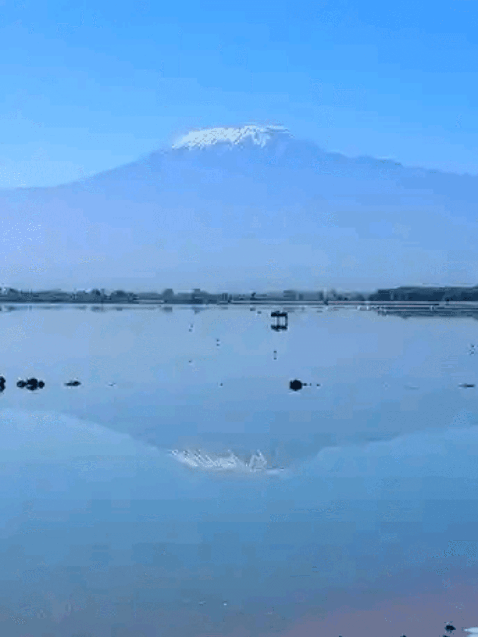 Reflection of Mt Kilimanjaro – by kipkurui Bett