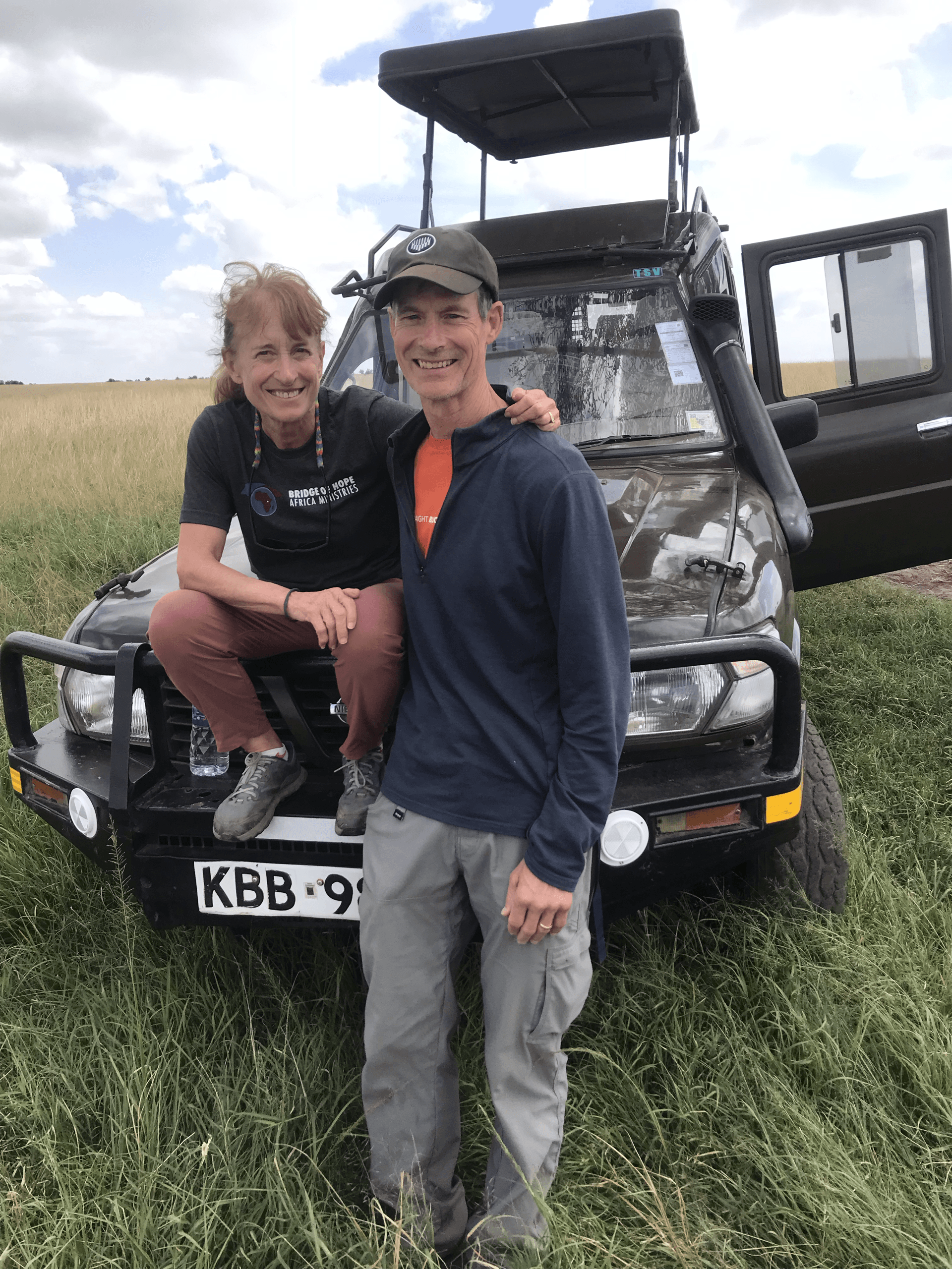 A happy moment , after a successful morning game drive at the mara – by Zack Kihato